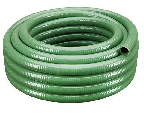 2'' ID Green PVC Water Suction Hose P/N: GGHWPS2