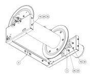 Monroe Stud, Single End, 313-18 x3.625 P/N: GG00147769