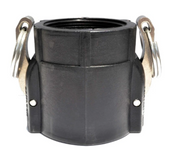 Poly Female Coupler Female Threads 3/4'' P/N: GG075D