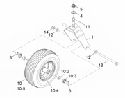 Z-Sprayer Caster Bearing Seal P/N: GG1543511