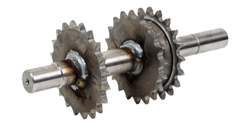 Exmark Aerator Jackshaft P/N: GG1265625