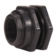 Poly Bulkhead Fitting 1-1/4'' P/N: GGWBH114