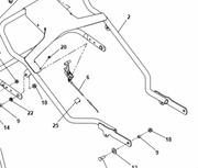 Ryan Lawnaire IV Throttle Control Assembly P/N: GG4163186