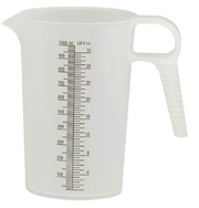 Measuring Cup 32oz W/ 1000ML Increments P/N: GG80739
