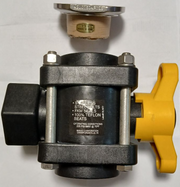 Monroe Truck 1-1/2" 3 Way Flange & Threaded Ball Valve P/N: GG05044277