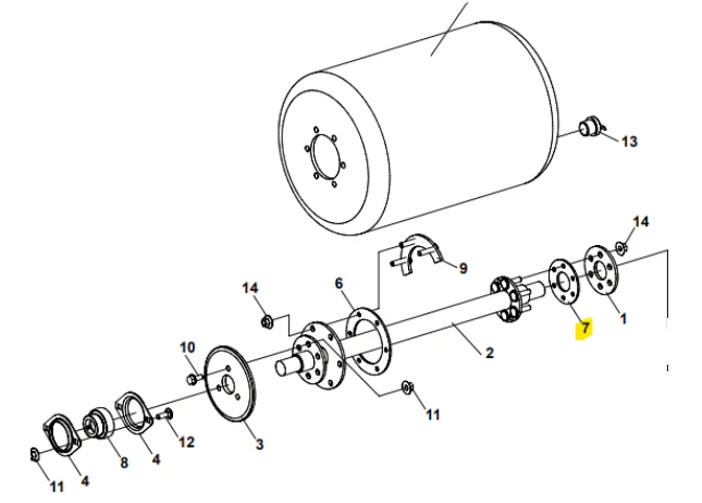 Ryan Lawnaire IV 3'' Gasket P/N: GG522481