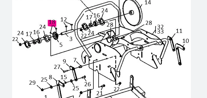 Ryan Lawnaire IV Screw Set P/N: GG6404418