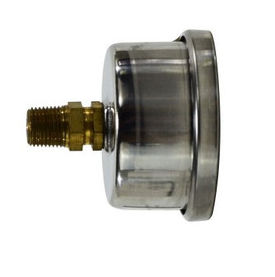 Pressure Gauge 0-600 PSI Rear Mount P/N: GG66001