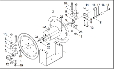 Titan Dual Line Manifold Bearing 7/8" P/N: GG7035