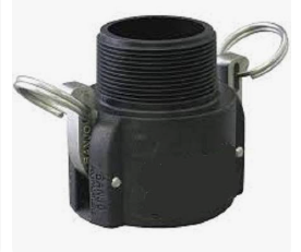 Poly Female Coupler Male Threads 3/4'' P/N: GG75B34