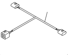 Isuzu NPR Harness Extension For Tail Light P/N: GG8972492920