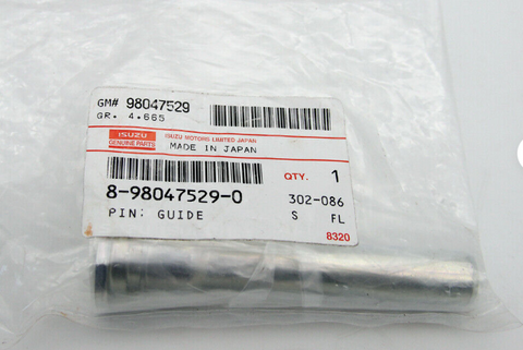 Isuzu NPR Front Caliper Guide Pin P/N: GG8980475290