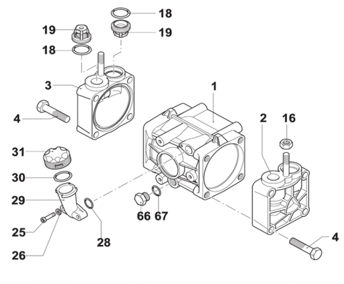 Hypro D30 Pump O-Ring P/N: GG9910620030