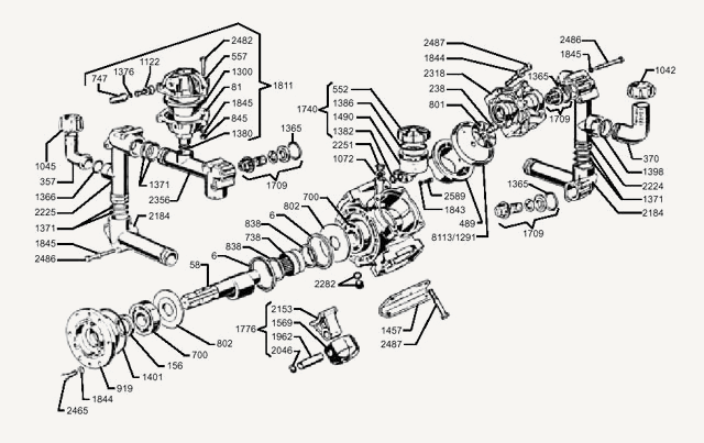 Udor RO160 Pump Manifold Kit P/N: GG160515