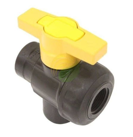 Union Ball Valve 3 Way 1-1/4'' P/N: GG99513125N
