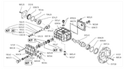 Udor Plunger Pump Valve Kit P/N: GGKIT1