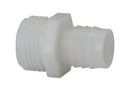 Nylon Hose Barb 5/8" x 3/4" MPT Straight P/N: GGA3458