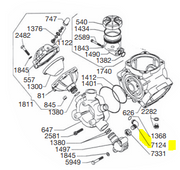 UDOR 110 120 Discharge Elbow P/N: GG025305