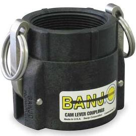 Banjo Female Coupler Female Threads 2'' P/N: NS200D