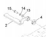 Z-Sprayer Brake Arm Right P/N: GG135537603
