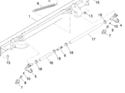 Z-Sprayer/Z-Max 1/2'' 3 Way Barb Tee P/N: GG1382751