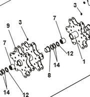 Ryan Lawnaire IV and V W/EST Bearing P/N: GG4167900