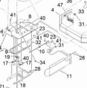 Z-Sprayer Cable Wire Screw and Retainer P/N: GG1355961