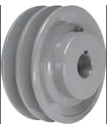 Dual Belt Pulley (Sheave) P/N: GG2BK401