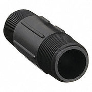 Banjo Pipe to Pipe Male Poly Coupler (Hex Nipple) 1-1/4'' x 4'' P/N: GGNIP1254