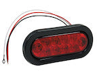 6'' Red Oval Stop/Turn/Tail Light with 10 LEDs Kit P/N: GG5626510