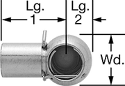 Ball socket for struts m6 thread size for 10mm ball P/N: GG9416K74