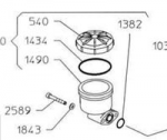 Udor KAPPA 43 O-Ring P/N: GG1101D1