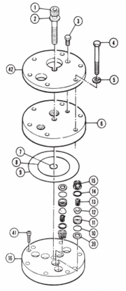 Wanner D10 Valve Plate Polypropylene p/n: GGD100031060