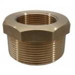 Brass Reducer Bushing 1/2" x 1/4" P/N: GG3320X8X4