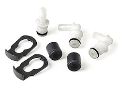 Delavan (3GPM)5 chamber pump quick connects 1/2" 90 Elbows P/N: GG5DFE12