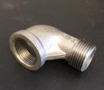 Stainless Steel Street Elbow 1'' To 1'' P/N: GGS69SE1