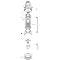 Arag 32 mesh screen for 1-1/2" line strainer p/n: GG314002030