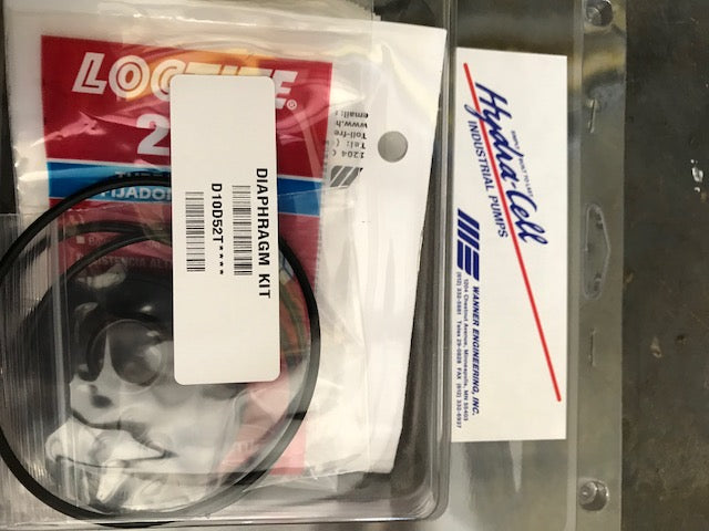 Wanner D10 Diaphram Kit