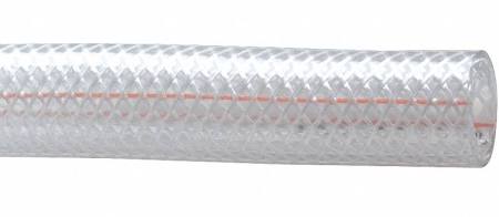 clear braided hose