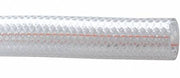 clear braided hose